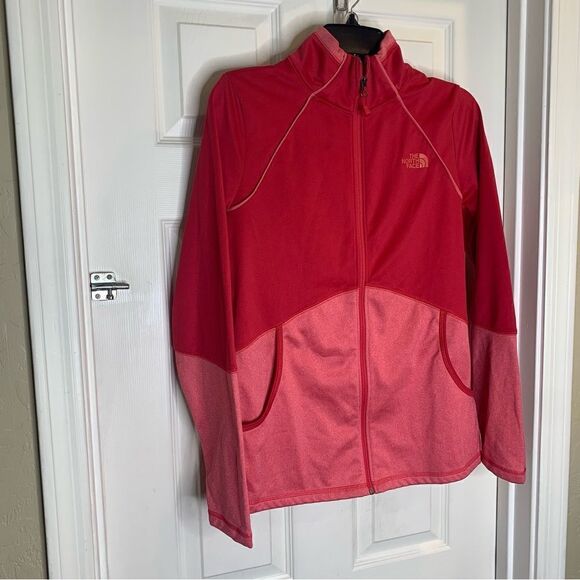 The North Face 100 Cinder Full Zip Jacket Rose Red Pink Size Medium - Picture 2 of 10